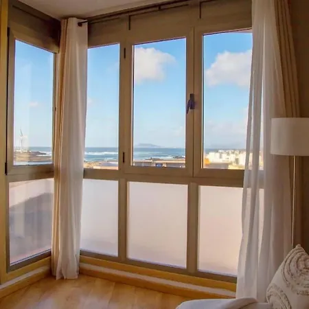 Lägenhet Apartamento Estrella Central Con Vista Al Mar Y Ascensor Corralejo